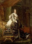 Francois Gerard Retrato de Carlos X de Francia en traje de coronacion France oil painting artist